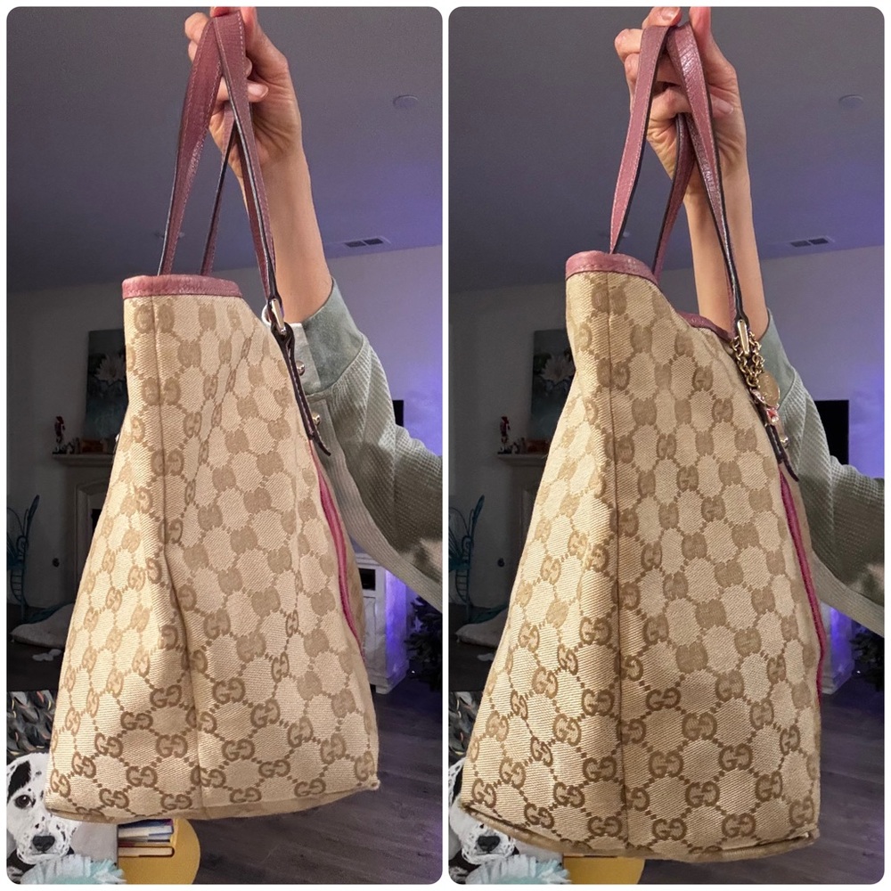 Gucci Jolicuer Tote bag with butterfly charm with COA - Picture 12 of 16